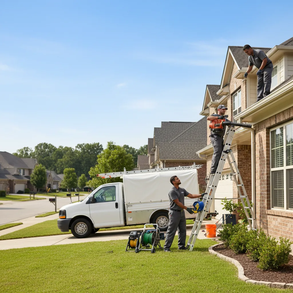 Home Gutter Service in Bryan, TX near me